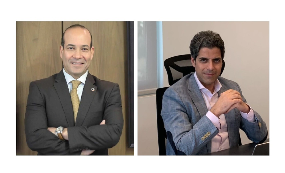 Left, Dr Ali Al Wazani, Chief Executive Officer at gig-Jordan and right, Loai Madanat, General Manager at Jordan Data Systems. Photo credit: JDS