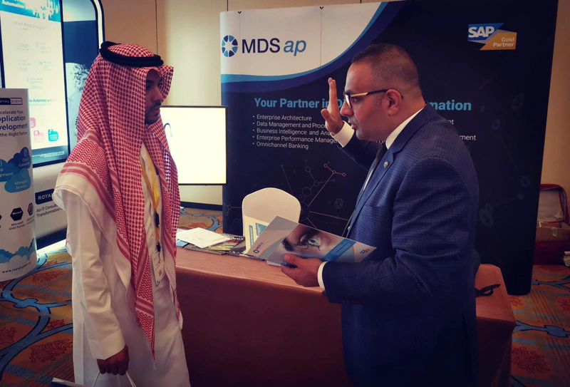 Digital Saudi was a great opportunity for the MDSap team to meet and network with key clients and potential future clients
