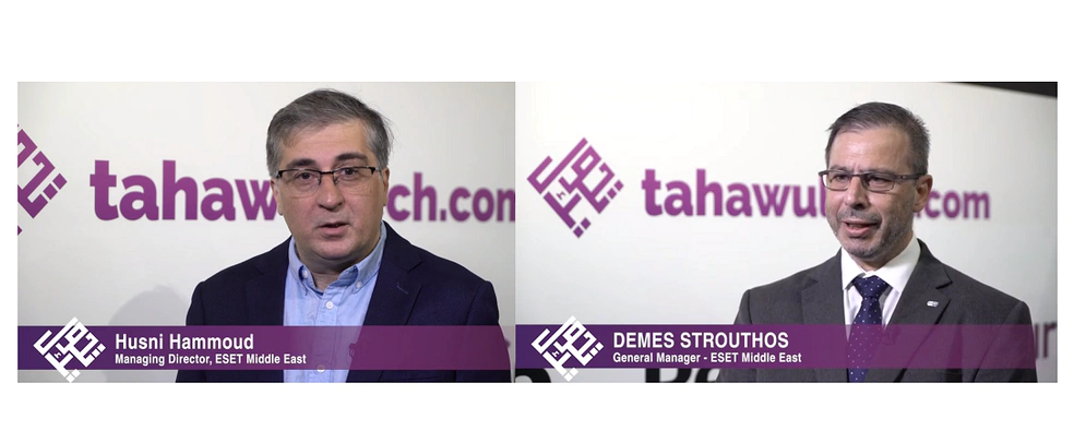Husni Hammoud: 'security consultants nowadays, they eat, they sleep, they talk security, because the threat is becoming bigger and bigger.' Photo credit: Tahawultech.com